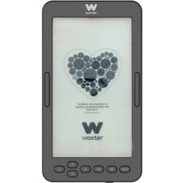 Woxter Scriba 195 S Lector de eBooks 4,7 Pulgadas Negro